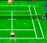 Andre Agassi Tennis (USA, Europe) In game screenshot